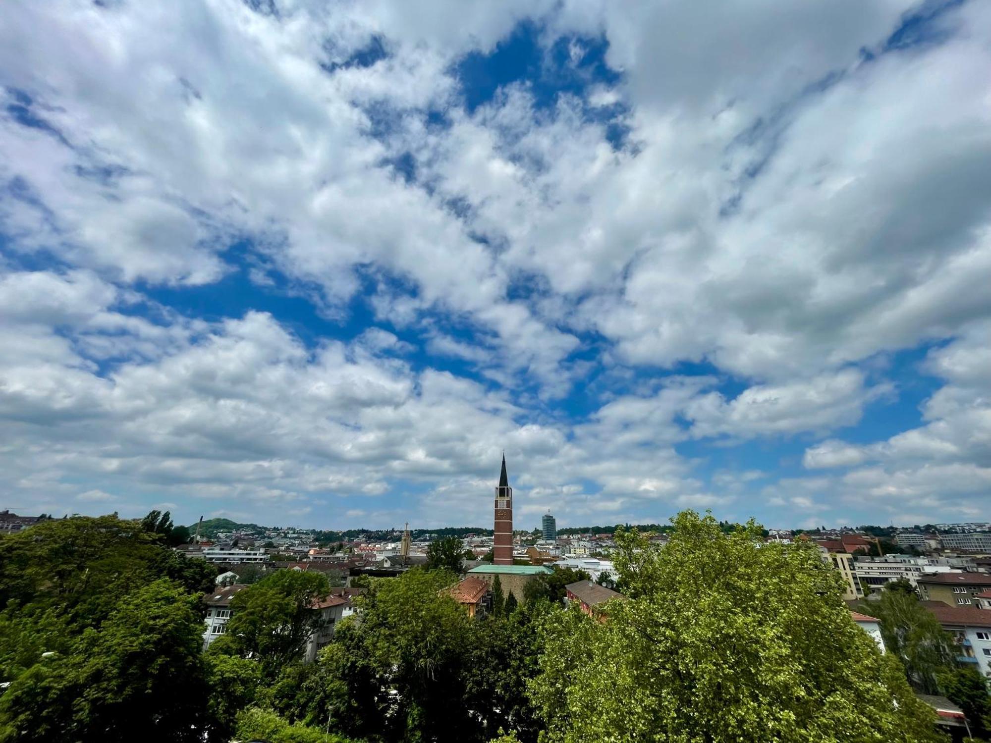 Wunderschoenes Grosses 3 Zimmer Apartament Zentrum Goldstadt Familienfreundlich Mit Garage プフォルツハイム エクステリア 写真